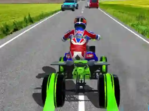Jwèt Quad ATV Traffic Racer sou entènèt