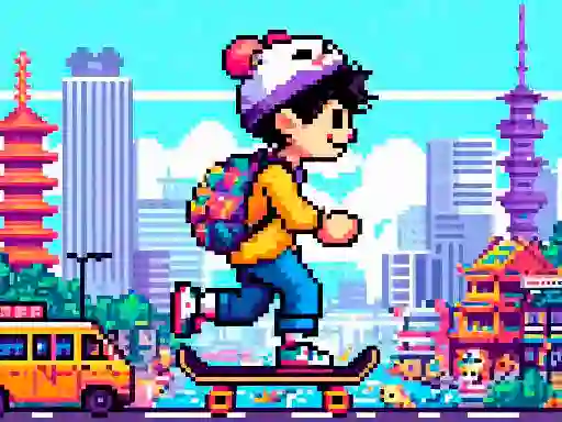 Jwèt Skate Boy sou entènèt