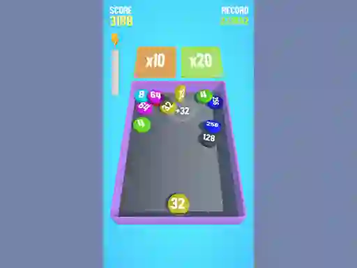 Jwèt Draughts 2048 sou entènèt