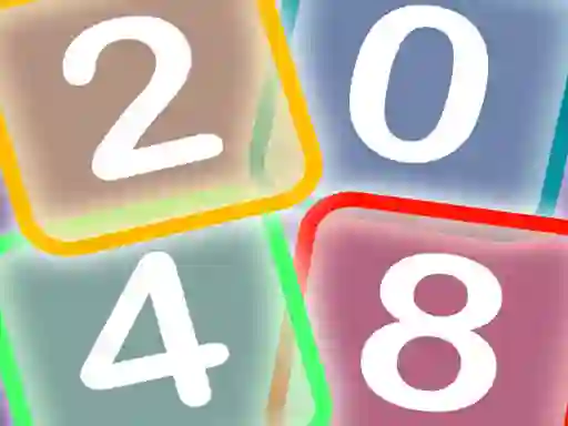 Jwèt Neon Game 2048 sou entènèt