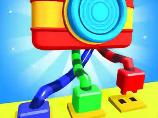 Jwèt Tangle Puzzle 3D sou entènèt
