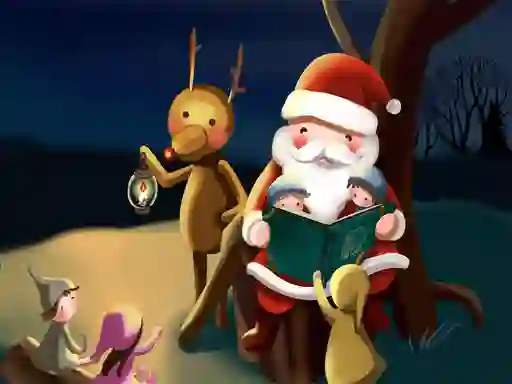 Jwèt Merry Christmas Puzzles sou entènèt