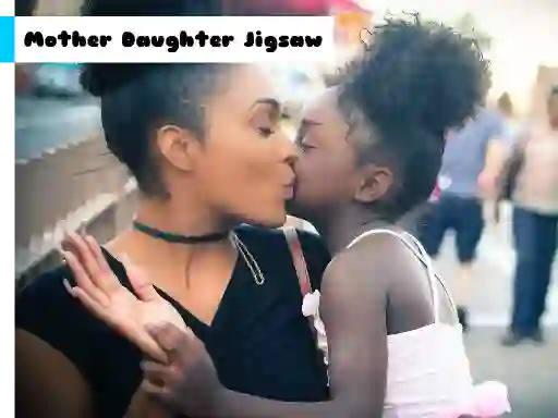 Jwèt Mother Daughter Jigsaw sou entènèt