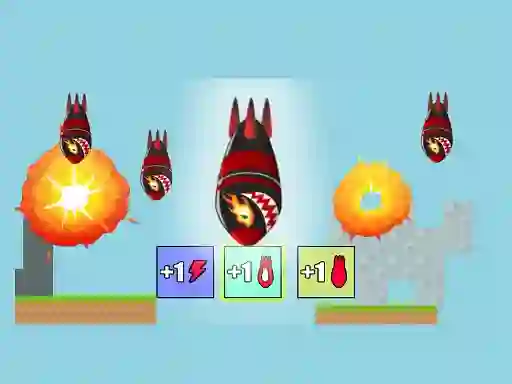 Jwèt Rocket Evolution Destroy the Map! sou entènèt