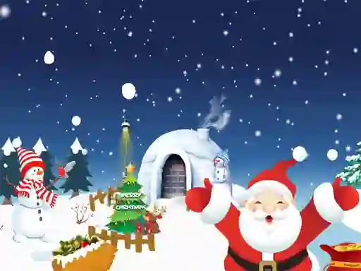 Jwèt Happy Christmas Slide sou entènèt
