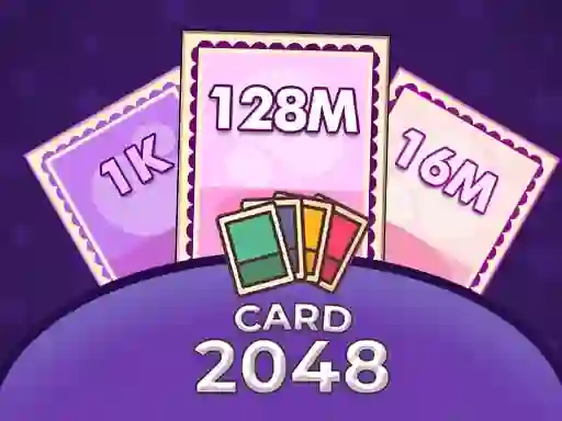 Jwèt Merge Card 2048 sou entènèt