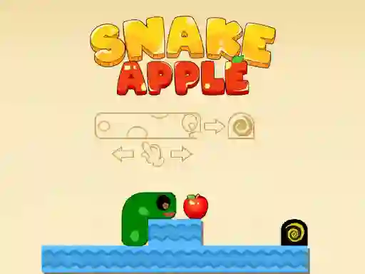 Jwèt Snake Apple sou entènèt