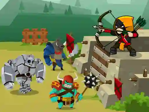 Jwèt Fortress Defense sou entènèt