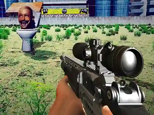 Jwèt Sniper Hunting Skibidi Toilet sou entènèt