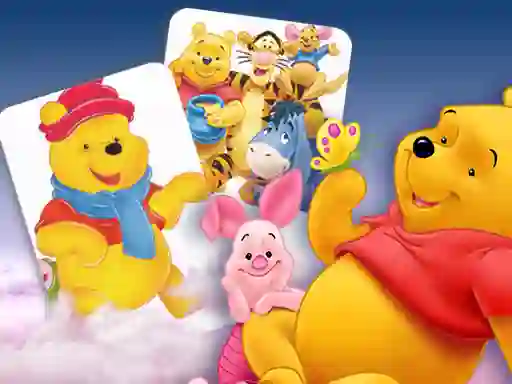 Jwèt Winnie Pooh Memory Card Match sou entènèt