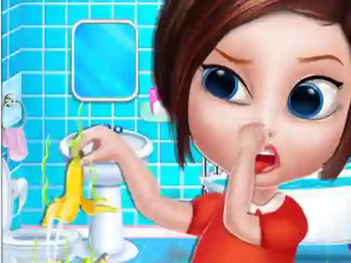 Jwèt Sweet Home Clean Up sou entènèt