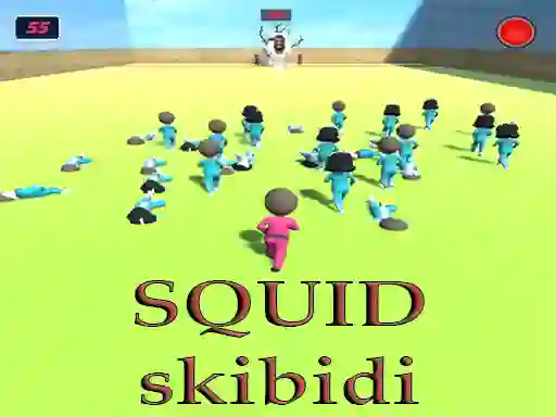 Jwèt SQUID SKIBIDI sou entènèt