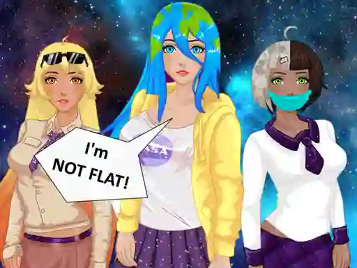 Jwèt Princess Earth-Chan sou entènèt