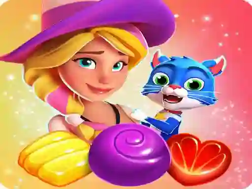 Jwèt Candy Match 3 Jelly sou entènèt