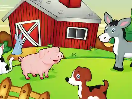 Jwèt Happy Farm For Kids sou entènèt