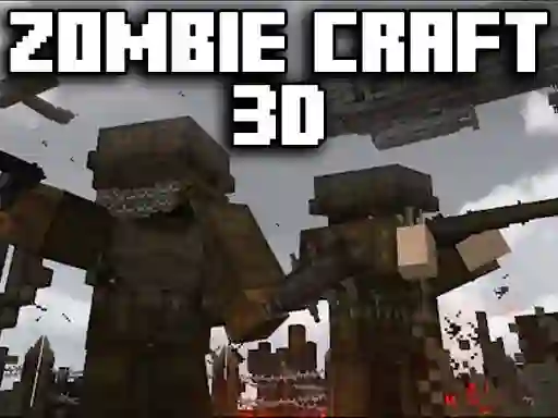 Jwèt Zombie Craft 3d sou entènèt