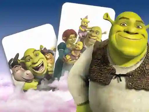 Jwèt Shrek Memory Card Match sou entènèt