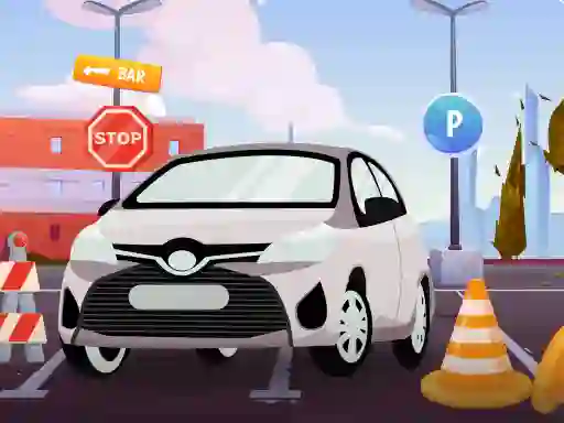 Jwèt Crazy Parking sou entènèt