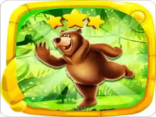 Jwèt Bear Jungle Adventure sou entènèt