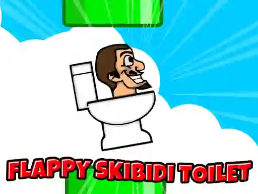 Jwèt Flappy Skibidi Toilet sou entènèt