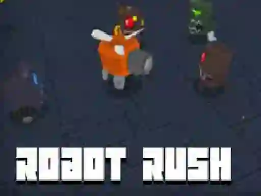 Jwèt Robot Rush sou entènèt