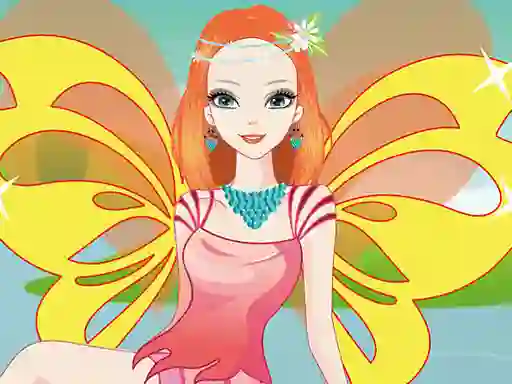 Jwèt Fairy of Lake Dressup sou entènèt