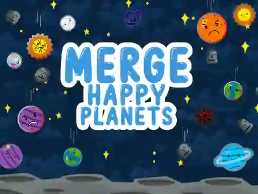 Jwèt Merge Happy Planets sou entènèt
