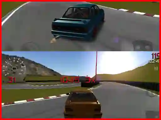 Jwèt Drift Track Racing sou entènèt