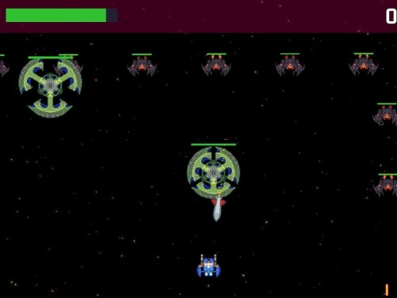 Jwèt Retro espas lagè sou entènèt