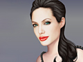 Jwèt Angelina Jolie makiyaj  sou entènèt