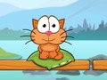 Jwèt Cat atravè mond Alpine Lak yo  sou entènèt