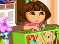 Jwèt Dora ti bebe K ap pran swen slacking  sou entènèt