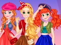 Jwèt Sou entènèt jwèt Princess Paris vwayaj  sou entènèt