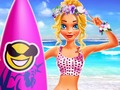 Jwèt Nina Surfe ti fi  sou entènèt