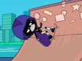 Jwèt Teen titans ale! Rock-n-kav  sou entènèt