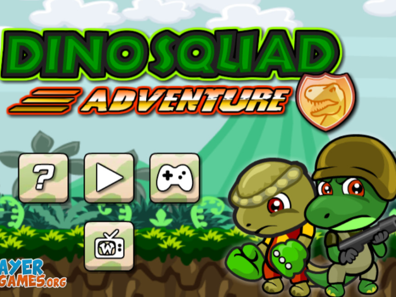 Jwèt Dino Squad avanti  sou entènèt
