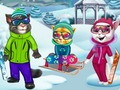 Jwèt Chat Winter Fun  sou entènèt