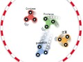 Jwèt Fidget multijoueurs spinner sou entènèt