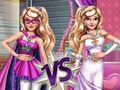 Jwèt Superhero vs Princess sou entènèt