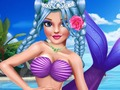 Jwèt Princess Mermaid makiyaj Style  sou entènèt