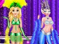 Jwèt Princess kòm Los Vegas showgirls  sou entènèt