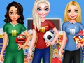 Jwèt BFF Princess Vote pou foutbòl 2018  sou entènèt