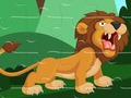 Jwèt Sou entènèt jwèt Strong Lions Jigsaw  sou entènèt