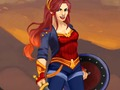 Jwèt Jwèt Amazon Warrior Wonder Woman abiye  sou entènèt