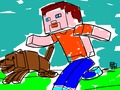 Jwèt Minecraft: Liv koloran plezi  sou entènèt