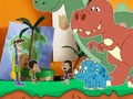Jwèt Napkin Adventures! Fanmi dinozò Rex  sou entènèt