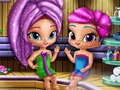 Jwèt Shimmer and Shine: djin briyan nan sona a  sou entènèt