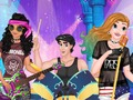 Jwèt Princesses: Gwo gwoup Gig  sou entènèt