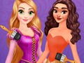 Jwèt Sou entènèt jwèt Disney Princess: Rainbow abiye  sou entènèt