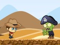 Jwèt Cowboy trape moute  sou entènèt